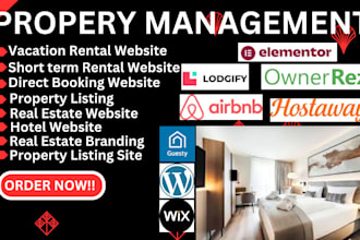 design vacation rental short term rental direct booking website lodgify, guesty