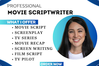 do movie script tv series screenplay feature film script novel adaption tv pilot