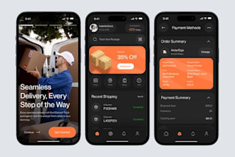 develop logistic app, cargo app, truck dispatch app, car auction app
