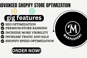 do advance shopify speed optimization and increase website traffic and sales