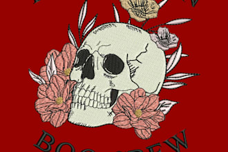 embroidery digitizing logo digitizing into dst, pes ,emb