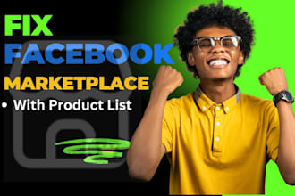 fix facebook marketplace, help with product list
