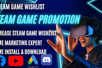 promote your steam game to boost wishlist, traffic, and visibility