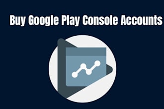 verified google play console developer account for you
