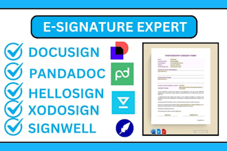 build docusign pandadoc esignature  hellosign signnow signwell xodosign VA