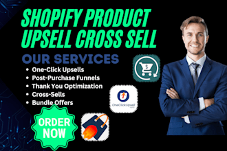 setup shopify one click upsell cross sell reconvert zipify avada selleasy apps