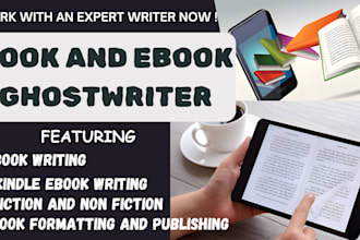 do self help ebook ghostwriting and create book journals for amazon KDP