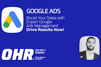 create expert paid media campaigns on google ads