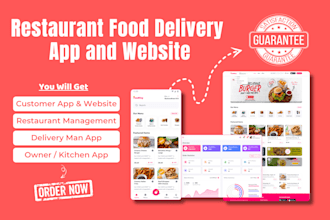 develop restaurant food delivery flutter app