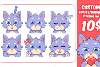 create custom twitch sub badge emotes panels for your stream