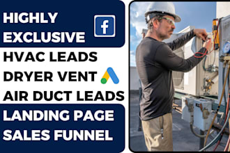 design hvac leads installation air ducts leads dryer vent leads cleaning leads