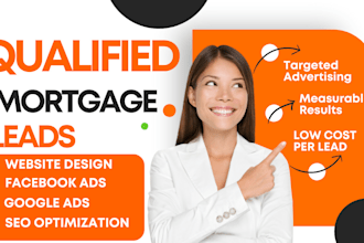 generate mortgage, home loan, realtors, insurance real estate leads sales funnel