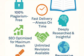 do professional seo article writing, blog post writing, and content writing