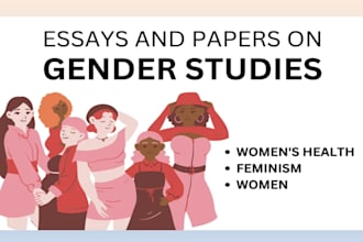 write human rights essays, cultural studies, gender studies, and psychology