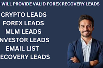 provide valid forex recovery leads