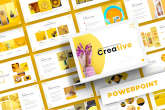 do powerpoint presentation, sales pitch deck, canva slides, and sales redesign