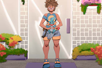 create pokemon fan art