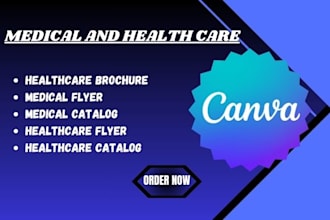 design self help fitness healthcare medical flyer brochure catalog ebook