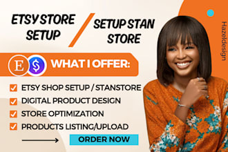 setup etsy shop design etsy digital products do stan store setup digital product
