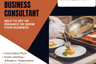 be your food or health business consultant, coach, and advisor