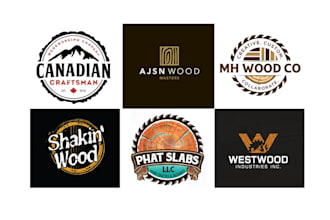 design two carpenter and wood logo with unlimited revisions