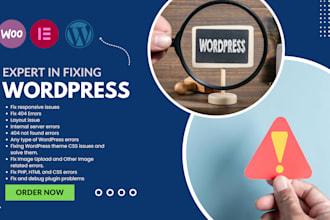 debug and fix wordpress website errors