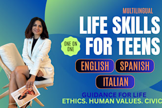 mentor teenagers in human values, civics, ethical principles