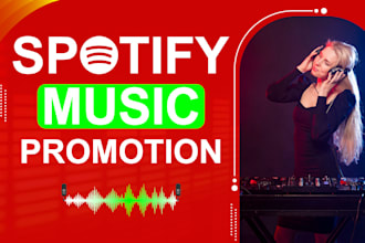 spotify album promotion, spotify music track promotion