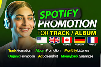 promote your spotify music track organically
