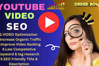 be your youtube video SEO expert
