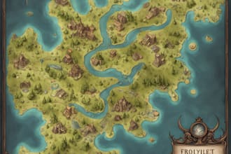 create fantasy maps and for you in high quality design