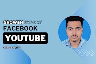 promote and growth facebook, youtube, instagram professionally
