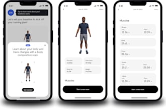 build augmented reality app with 3d scanning, 3d body scanning, room measure app