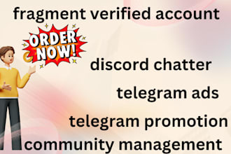 fragment verified account, discord chatter, admin, moderator web3 hyper