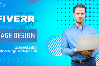 design attractive fiverr gig thumbnail image within 24 hours