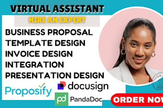 design proposify, docusign, proposal template, qwilr, prospero, better proposal