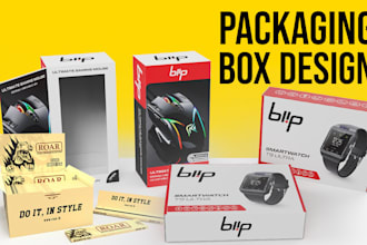 do product packaging box design, mailer box, vape box design