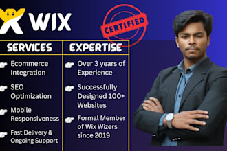 do technical and on page SEO for wix, wordpress and squarespace