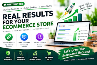 build white hat backlinks for ecommerce SEO with guest posting