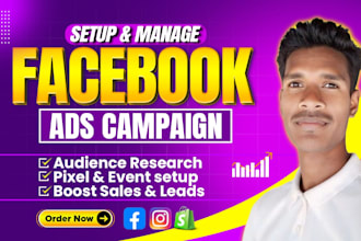 create facebook ads campaign for sales and leads