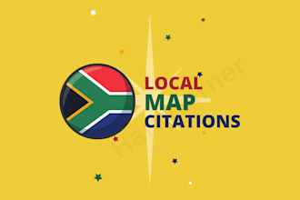 do south african map citations for local SEO