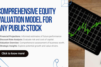 create a comprehensive equity research model and report
