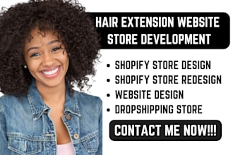 build hair extension website hair extension shopify store hair extension website