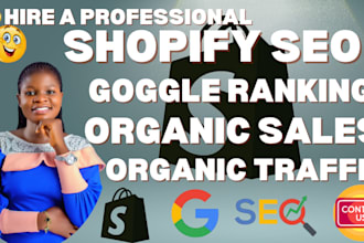 advance shopify store SEO optimization to boost sales traffic google ranking