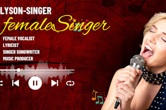 be your pro female singer, gospel singer, christian worship song vocalist lyrics