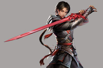 customize 3d character model,animation,rigging,texturing,game asset,unity