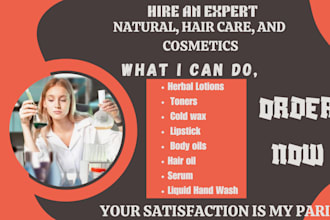 formulate, natural, hair care, and cosmetics