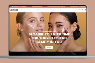 skin care shopify store skin care website skin care dropshipping skincare store
