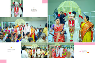 design modern photobook for wedding and events