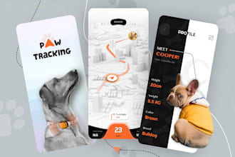 pet app, pet tracking app, pet boarding app, pet adoption app, pet training  app